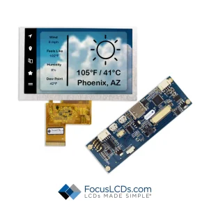 5.0" TFT HDMI Kit FOR E50RG38048LW2M350-N