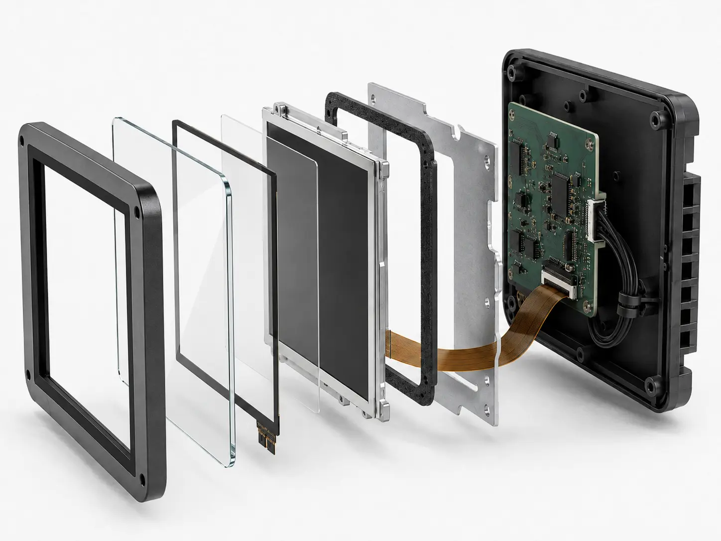 LCD Mounting and Mechanical Stack-Up Design for OEM Displays